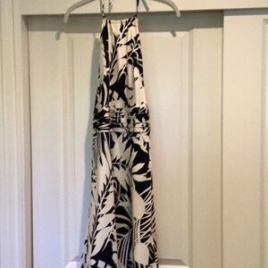 Ann Taylor Halter Silk Dress